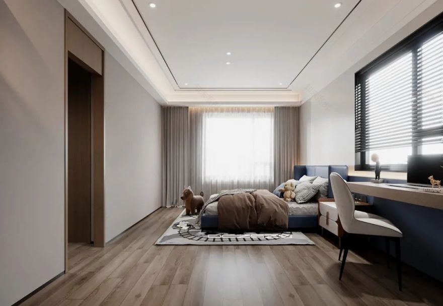 九江誉江华府现代轻奢别墅丨中国九江丨木美空间设计-123