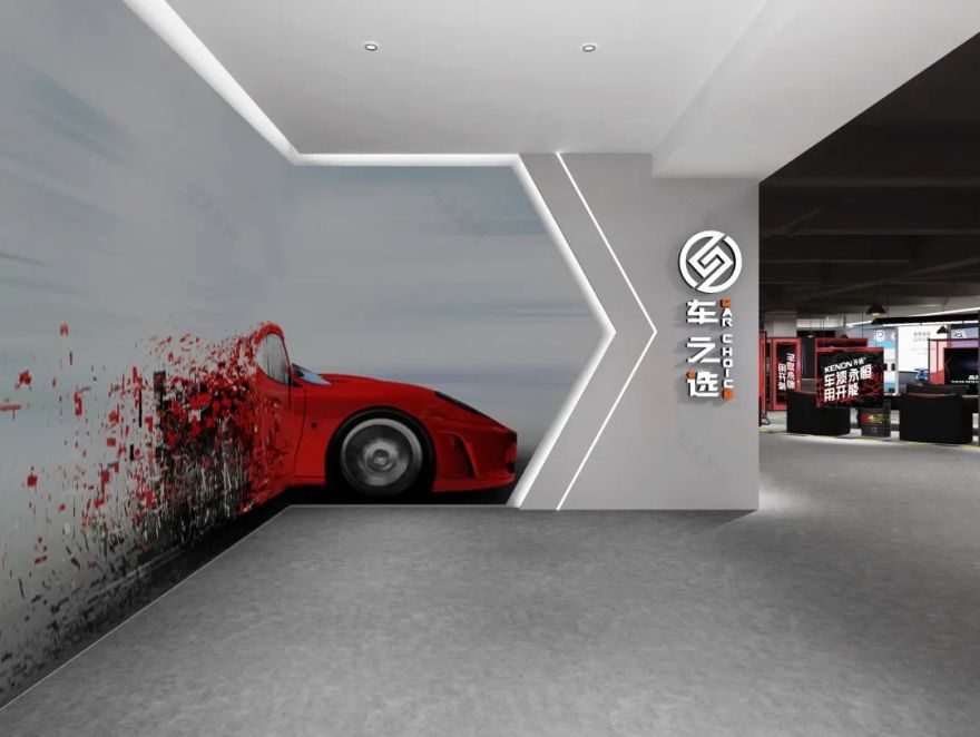 【展示空间设计】|车之选门店设计-55