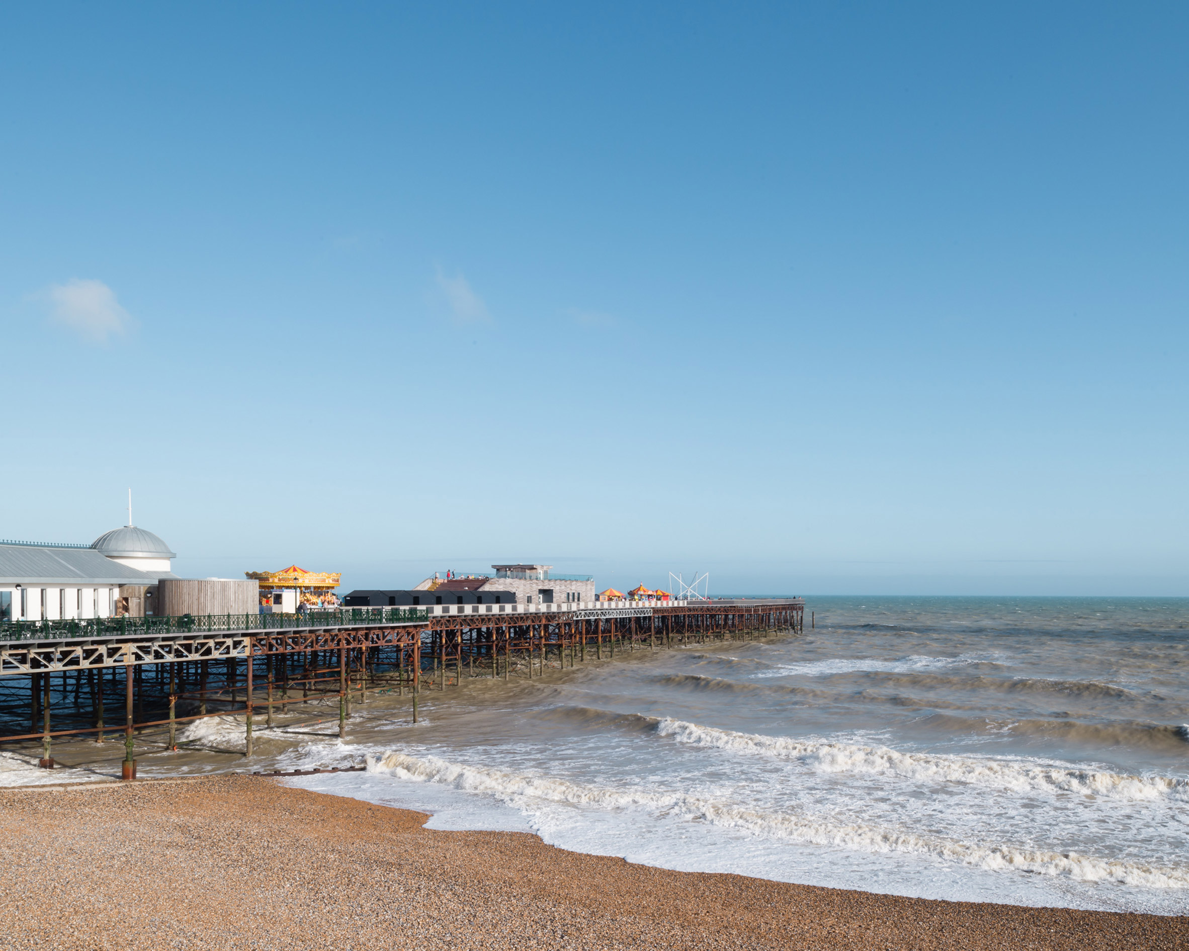 British seaside pier gets 21st century update by dRMM-10