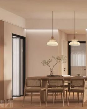 115m²原木风家居，感受冬日的“美拉德”