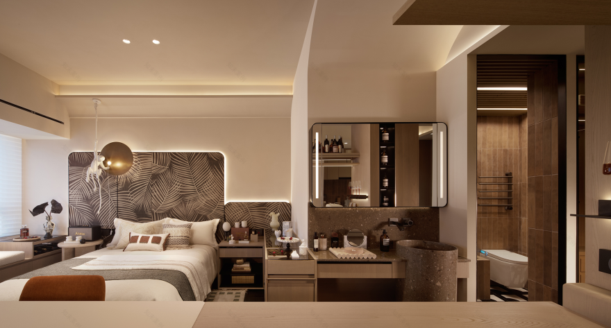 江苏南京华润置地中心公寓样板间丨中国南京丨上海岳蒙设计-90