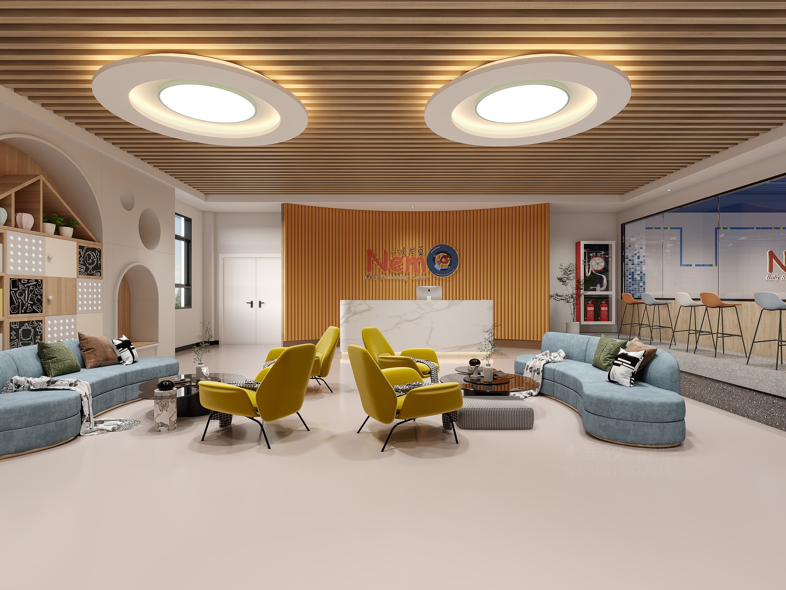 室内亲子游泳馆效果案例-0