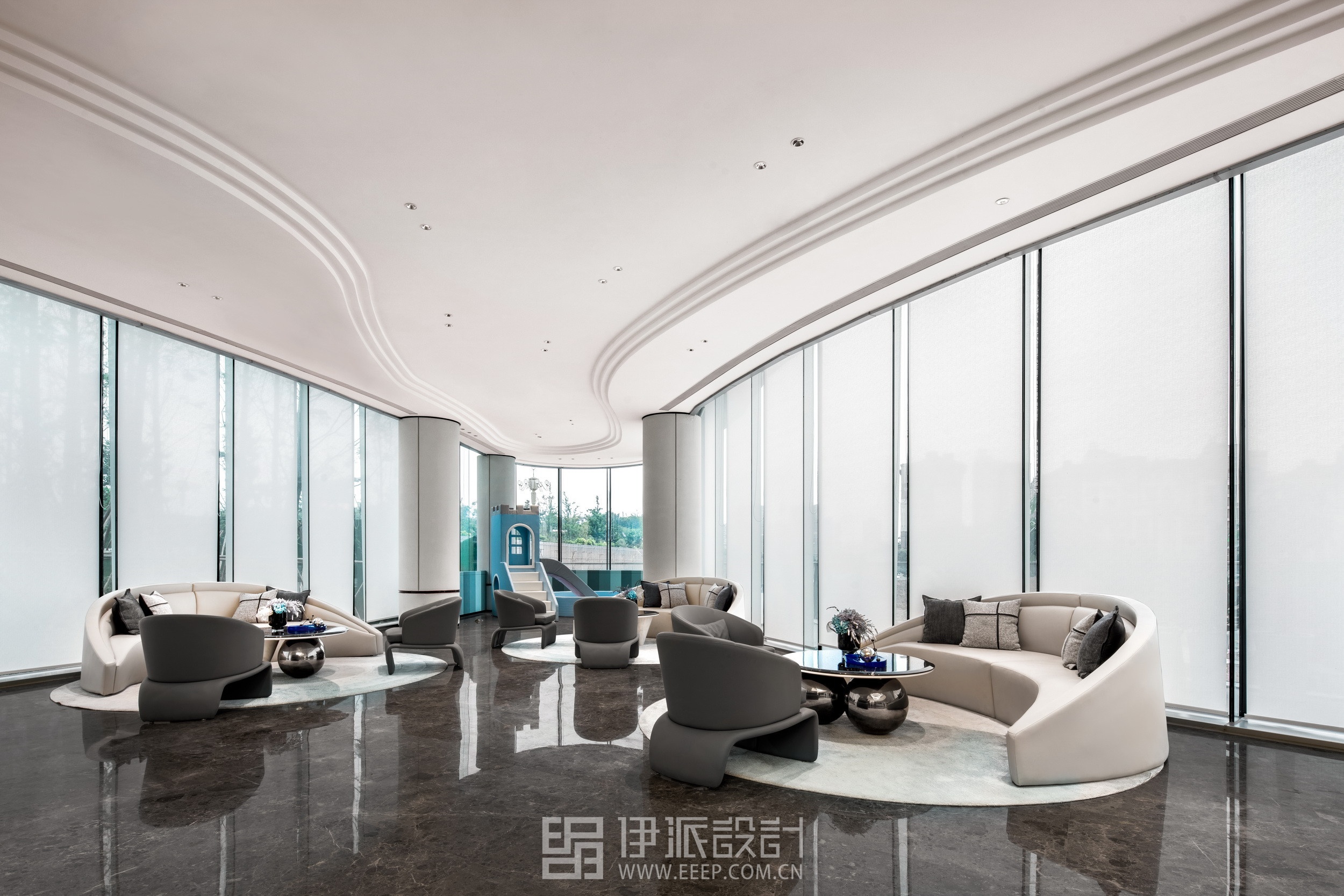 重庆·贝蒙滨江春城营销中心软装设计丨中国重庆丨深圳市伊派室内设计有限公司-37