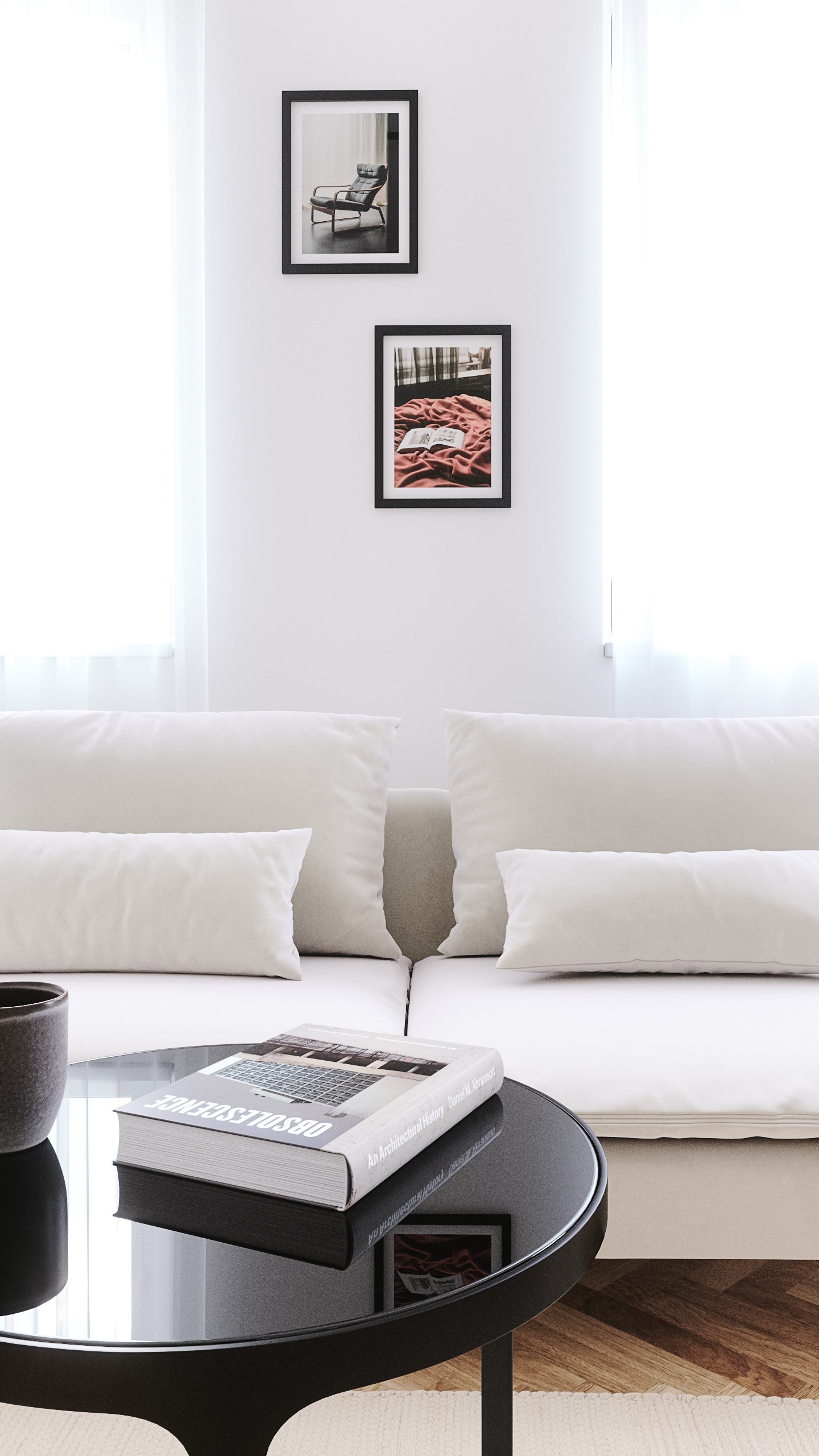 开放式空间居住体验（注：这里居住体验是结合常见语境推测的一种较合理理解，如果living在原文有更明确的指向，比如生活等，可按需调整） 丨Posh Render Studio-23