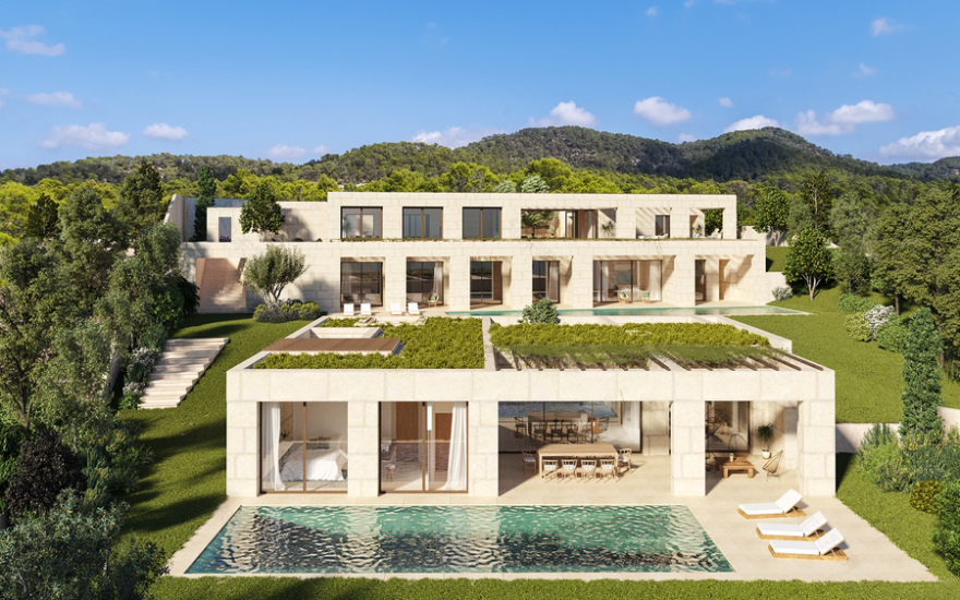 18 位建筑大师的伊维萨岛私人别墅设计,自然融入奢华-90