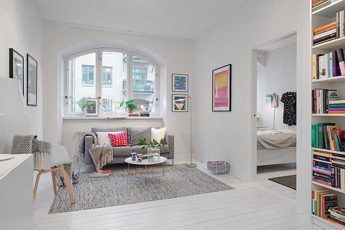 瑞典 50 平米小户型公寓的巧妙设计-3