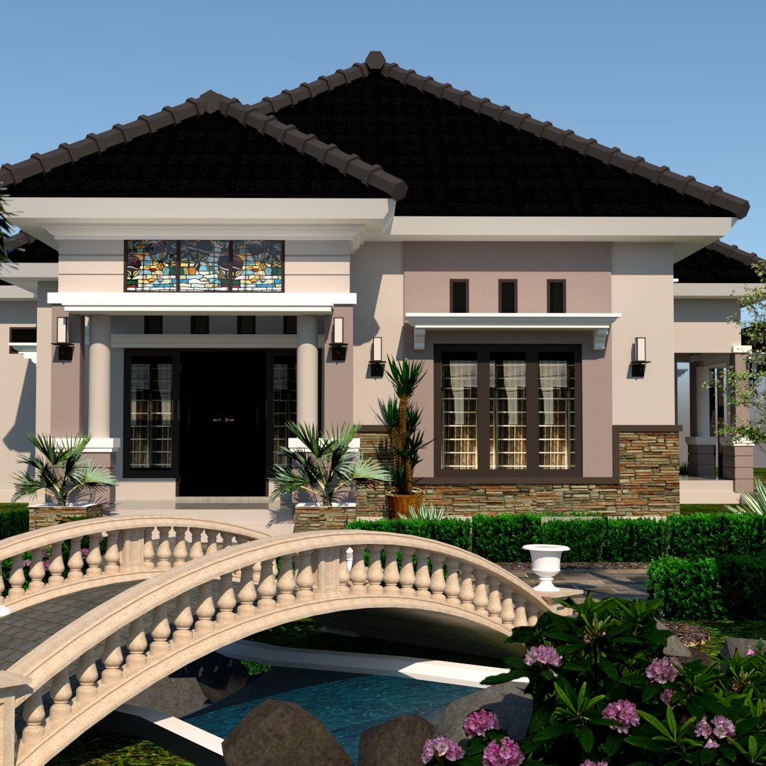 3D visualization of modern and traditional architecture-5