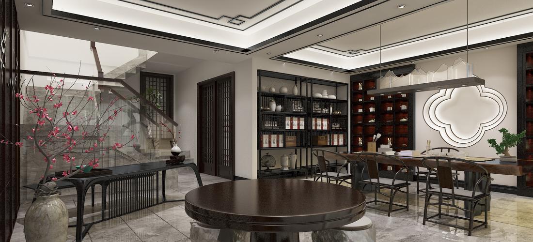 世墨易雲中式设计 | 安徽亳州蒙城县优雅奢华空间-35