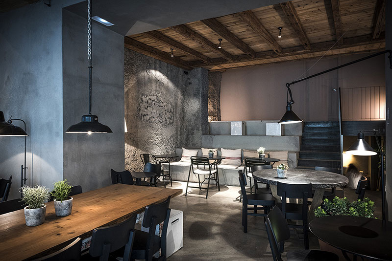 巴塞罗那GATS时尚工业风餐厅-3