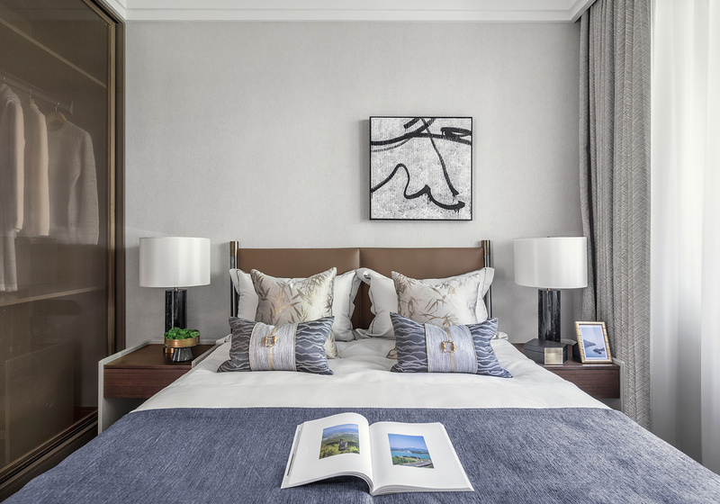 南通港闸区资生路地块项目138户型——传统与现代共生的中式家居空间-23