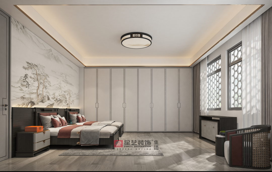 御湖名邸唐府丨中国广州丨星艺装饰广州总部-40