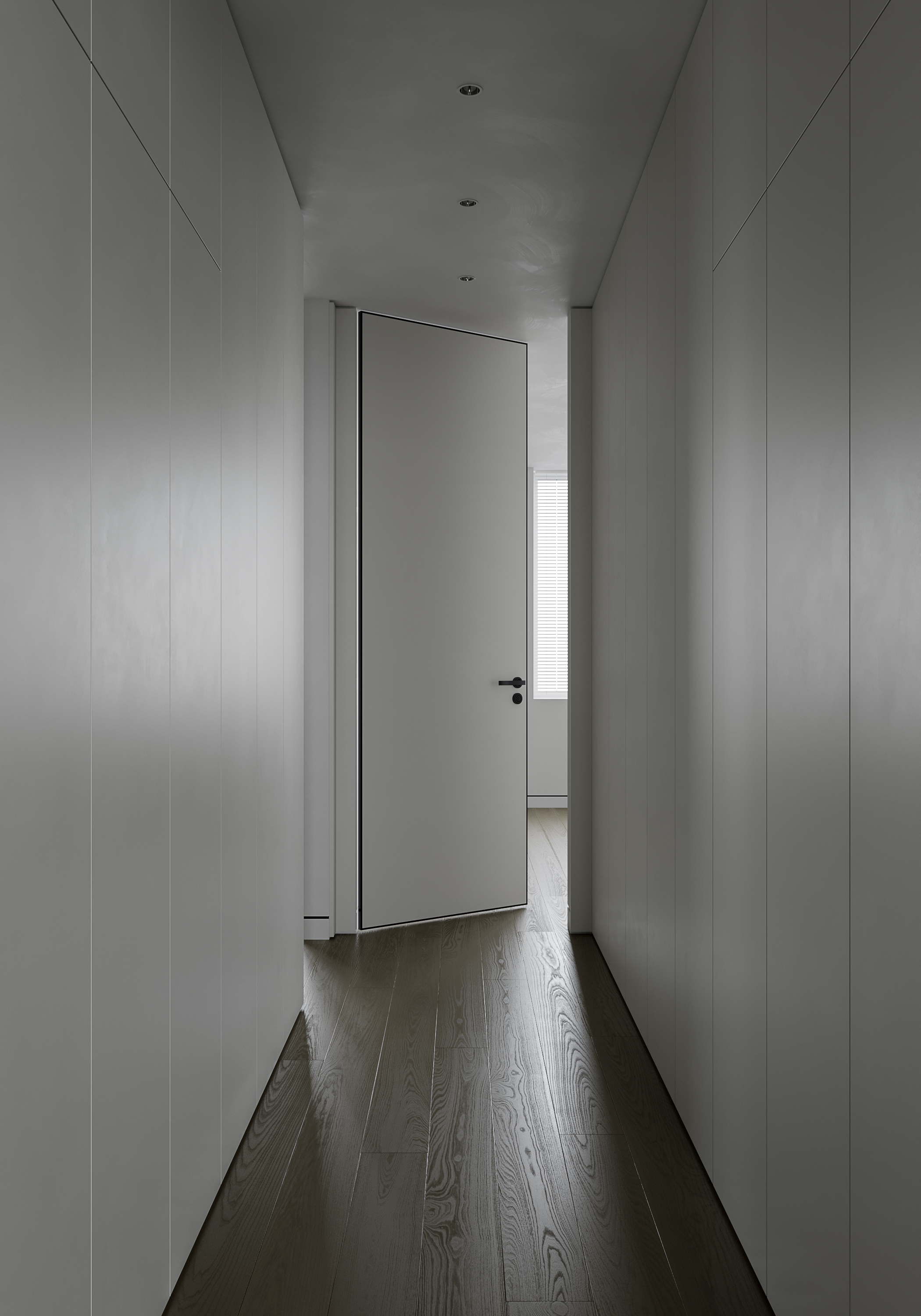 现代黑白客餐厅-8