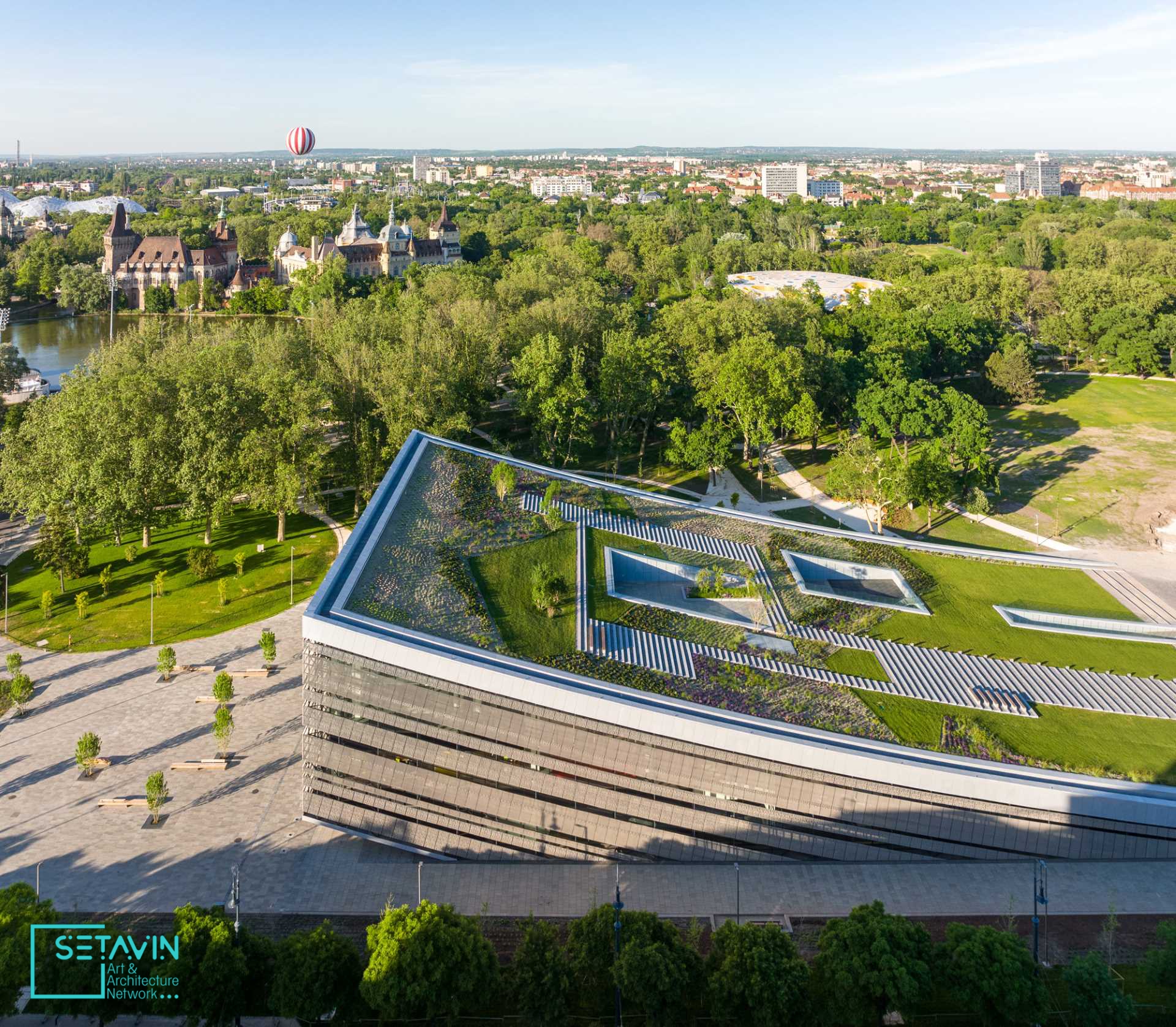 布达佩斯民俗博物馆绿色屋顶项目丨匈牙利布达佩斯丨Napur Architect的Marcel FERENCZ-10