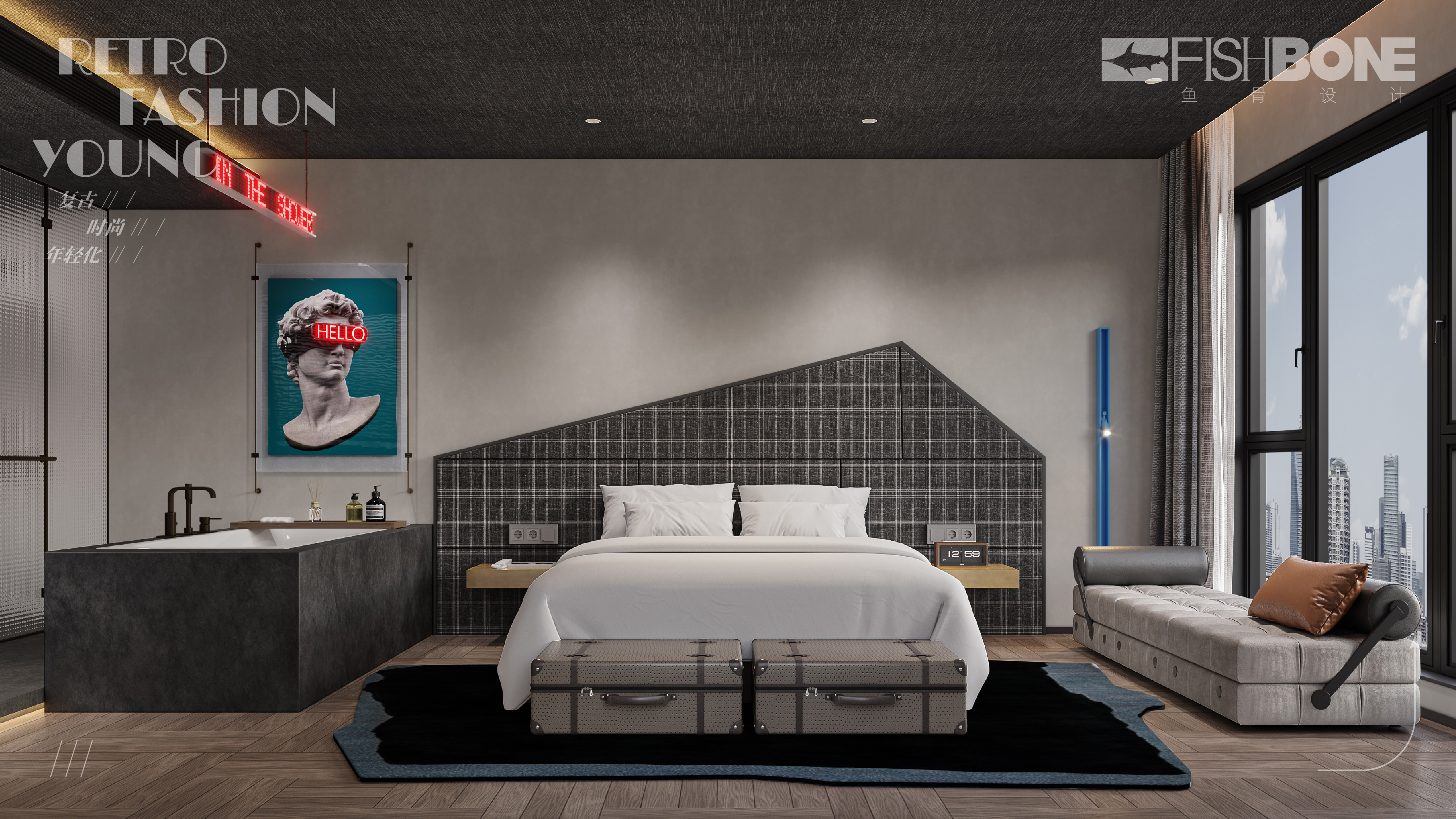 鱼骨设计——堤亚墨城市酒店-7