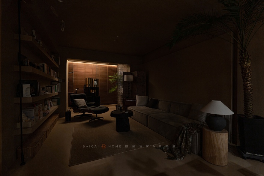 日落而息·咖啡烈酒奶油,华灯初上浪漫如至 · 白菜适家空间设计-31