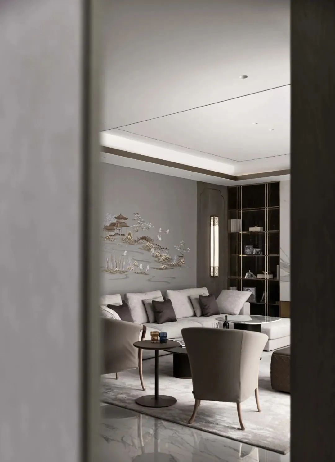 北京 1000㎡豪宅 · 现代中式的完美融合丨中国北京丨北京青廷装饰-31