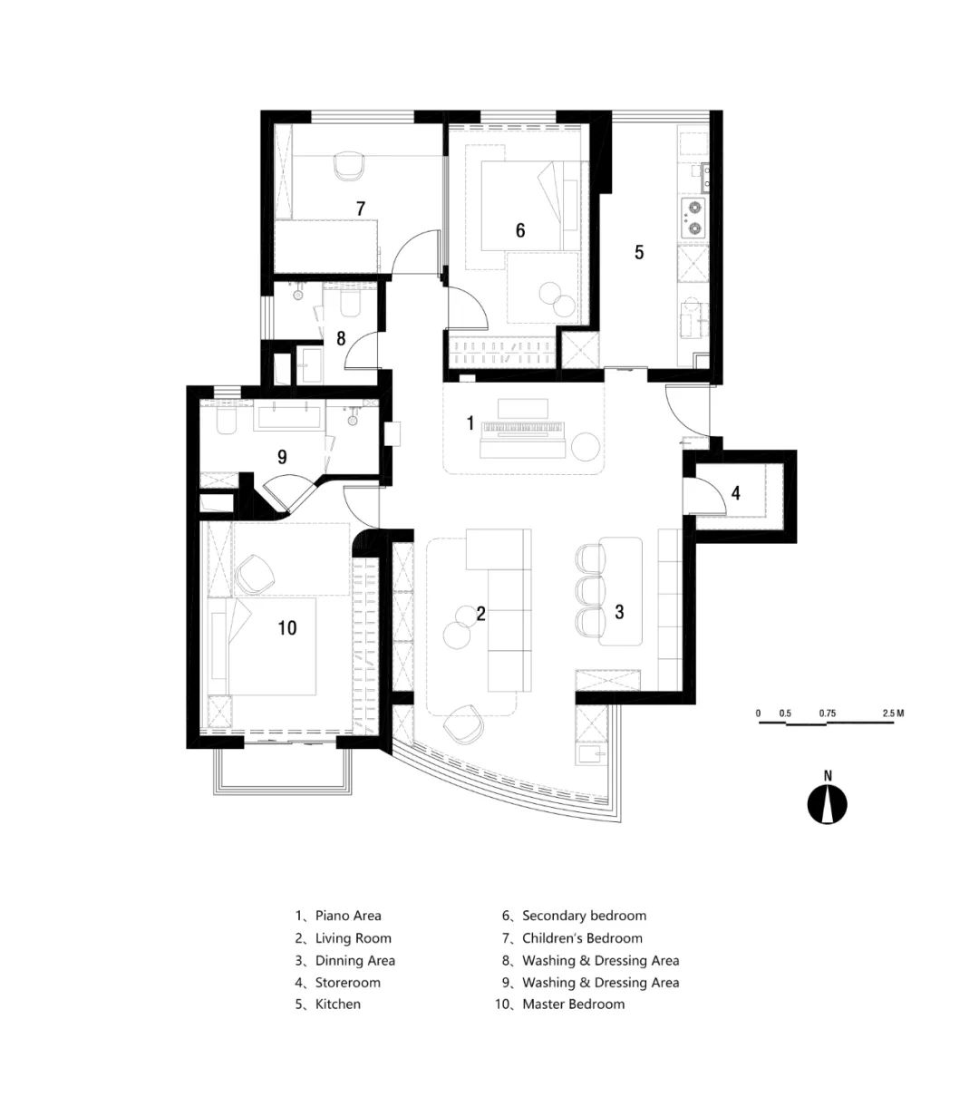 陆家嘴花园的枫石艺术空间丨中国上海丨Muka Architects-37