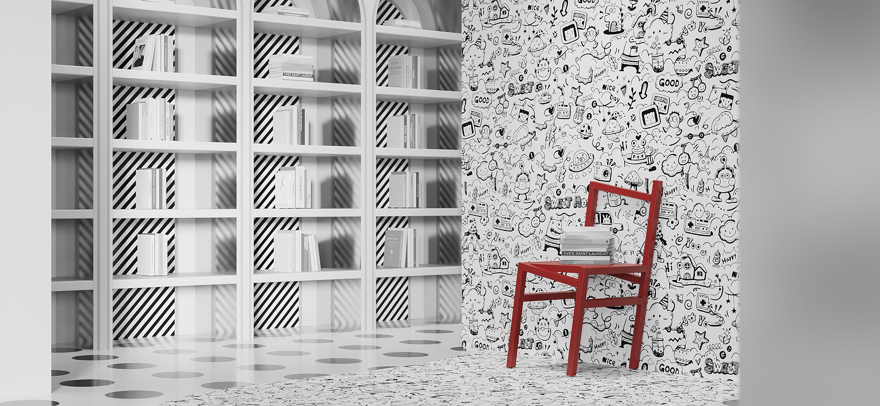 儿童乐园渲染丨孑野设计事务所-8