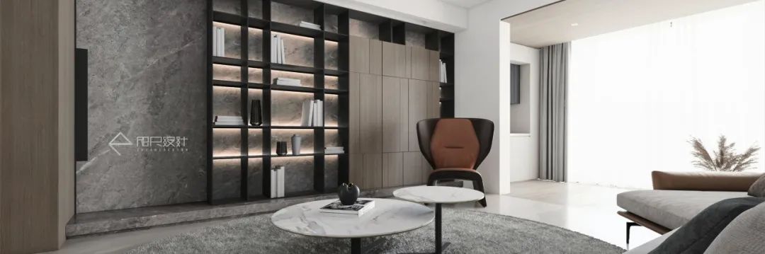 武汉天地 175㎡现代简约家居,原木色与白色的清爽搭配,营造自然舒适的生活空间-75