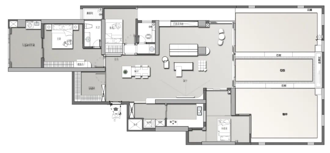 广东潮州海逸一号现代极简风格空间设计丨中国潮州丨潮州市九木堂装饰设计有限公司-16
