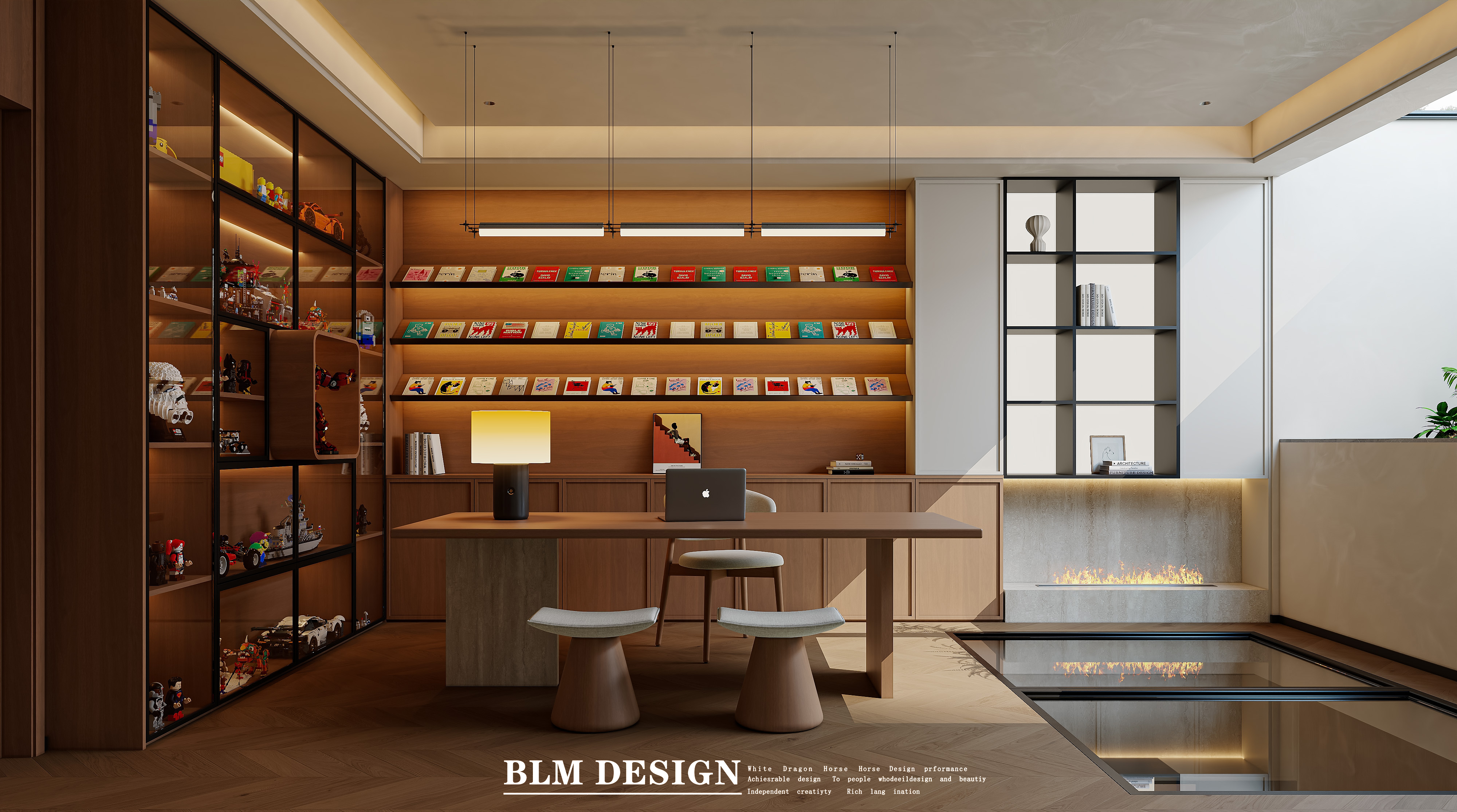 白龙马家装效果图案例-5