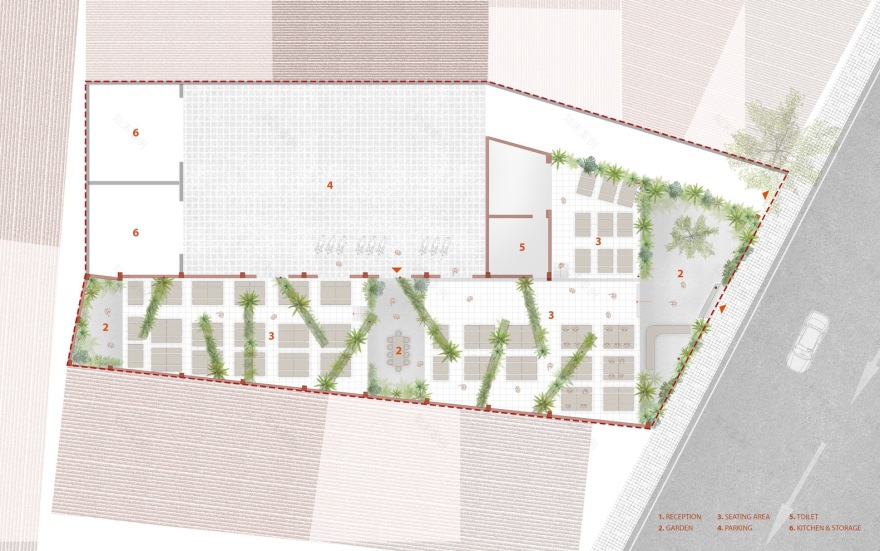 越南热带森林餐厅丨越南胡志明市丨Human+ Architects-23