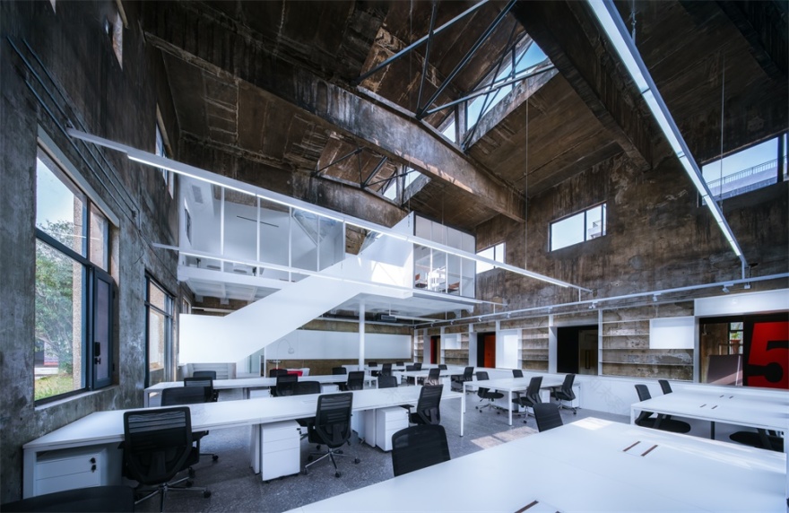 武汉474㎡老厂房改造UAO新办公室-6