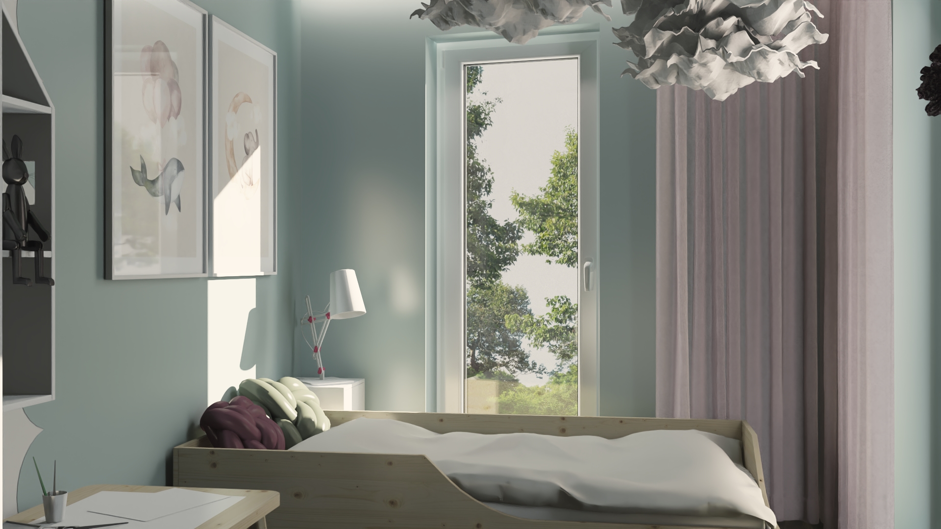 Projekt pokoju dla małej damy-5