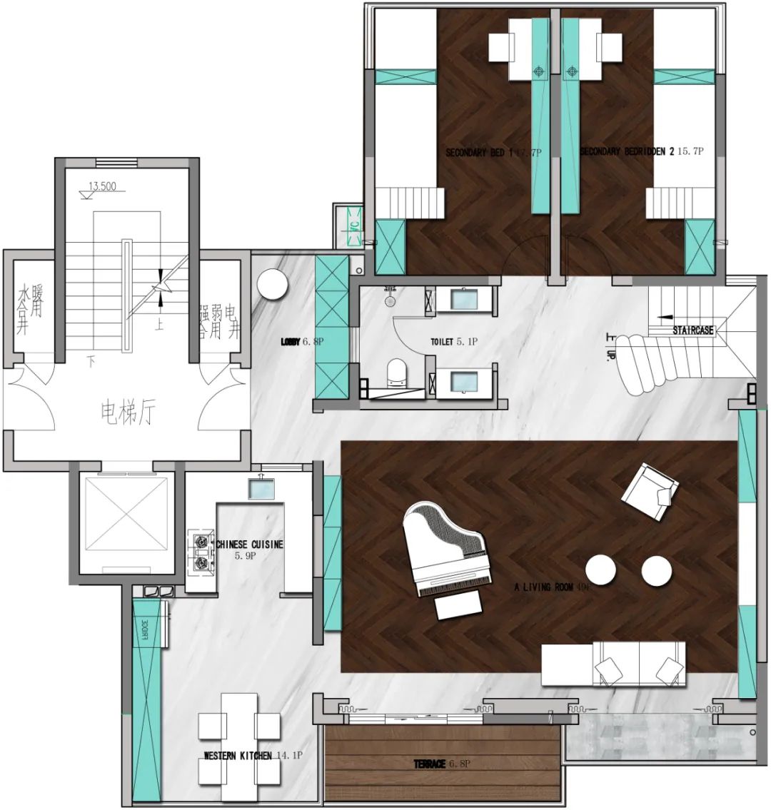 朱伟新作 | 十年老宅改造,170㎡增至 330㎡,创造生活惊喜!-58