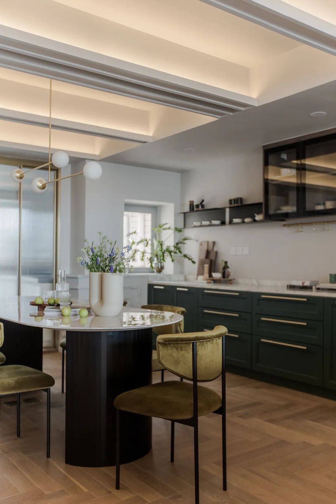 175㎡法式风情顶层复式，旋转楼梯融入“职住一体”生活-43