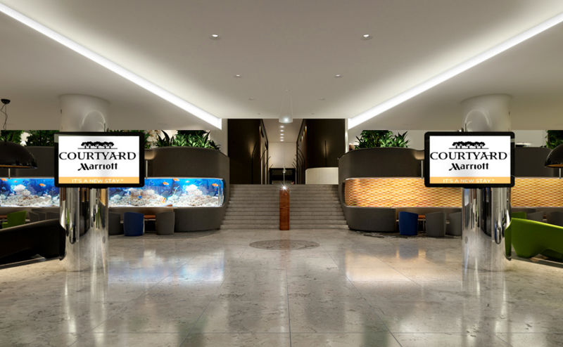 COURTYARD by MARRIOTT酒店室内现代化改造项目丨波兰华沙丨KM rubaszkiewicz ARCHITEKCI-3