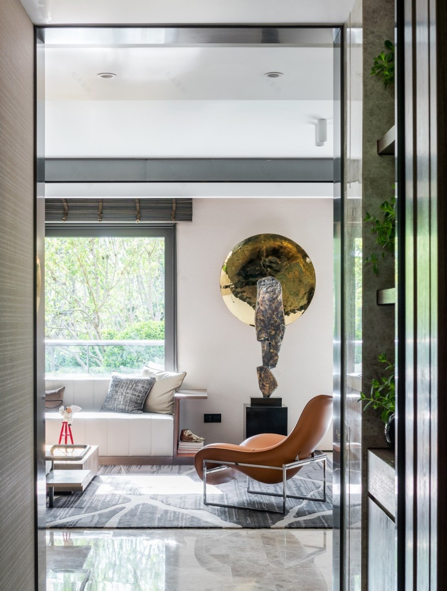 北京金茂府平墅宅邸样板间设计-13