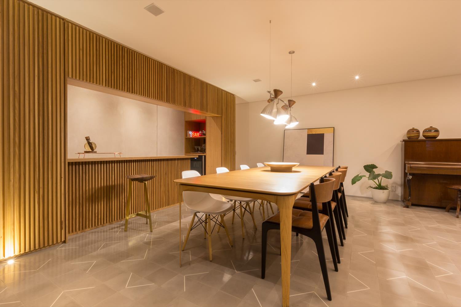 巴西 SP 市区公寓改造 | 混凝土与木质的完美结合-14