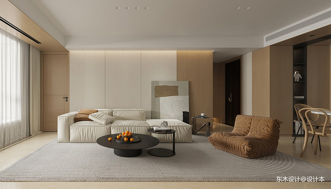 三居110平米装修案例丨中国西青丨东木设计-14