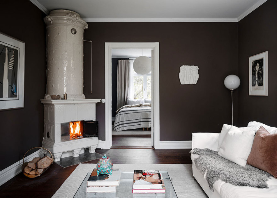 斯德哥尔摩巧克力主题小公寓设计-5