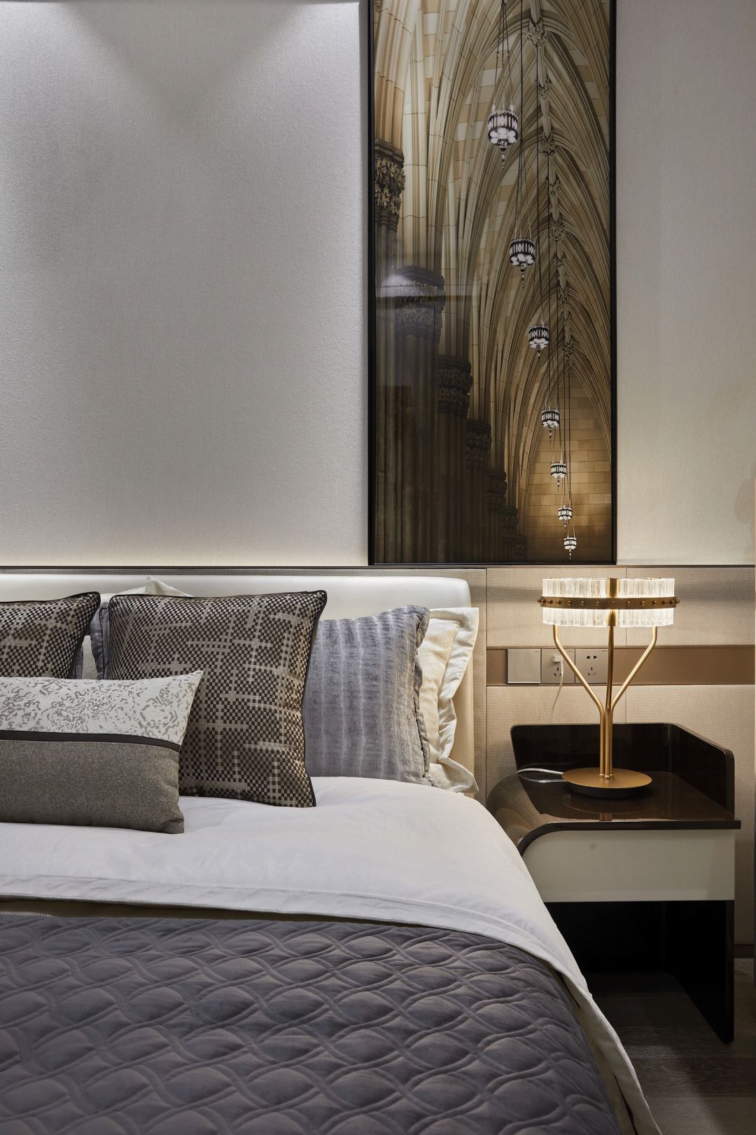 南昌欣悦湖 119 户型四房两厅两卫港式轻奢风住宅设计-43