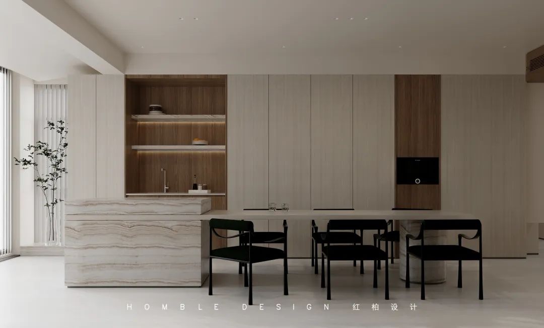 广州星汇云锦 220㎡现代极简家居设计丨中国广州丨红柏设计-24
