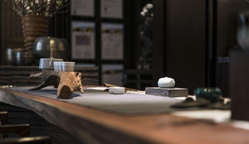 宁波澜湖郡售楼处,新亚洲风格演绎简约雅致-19