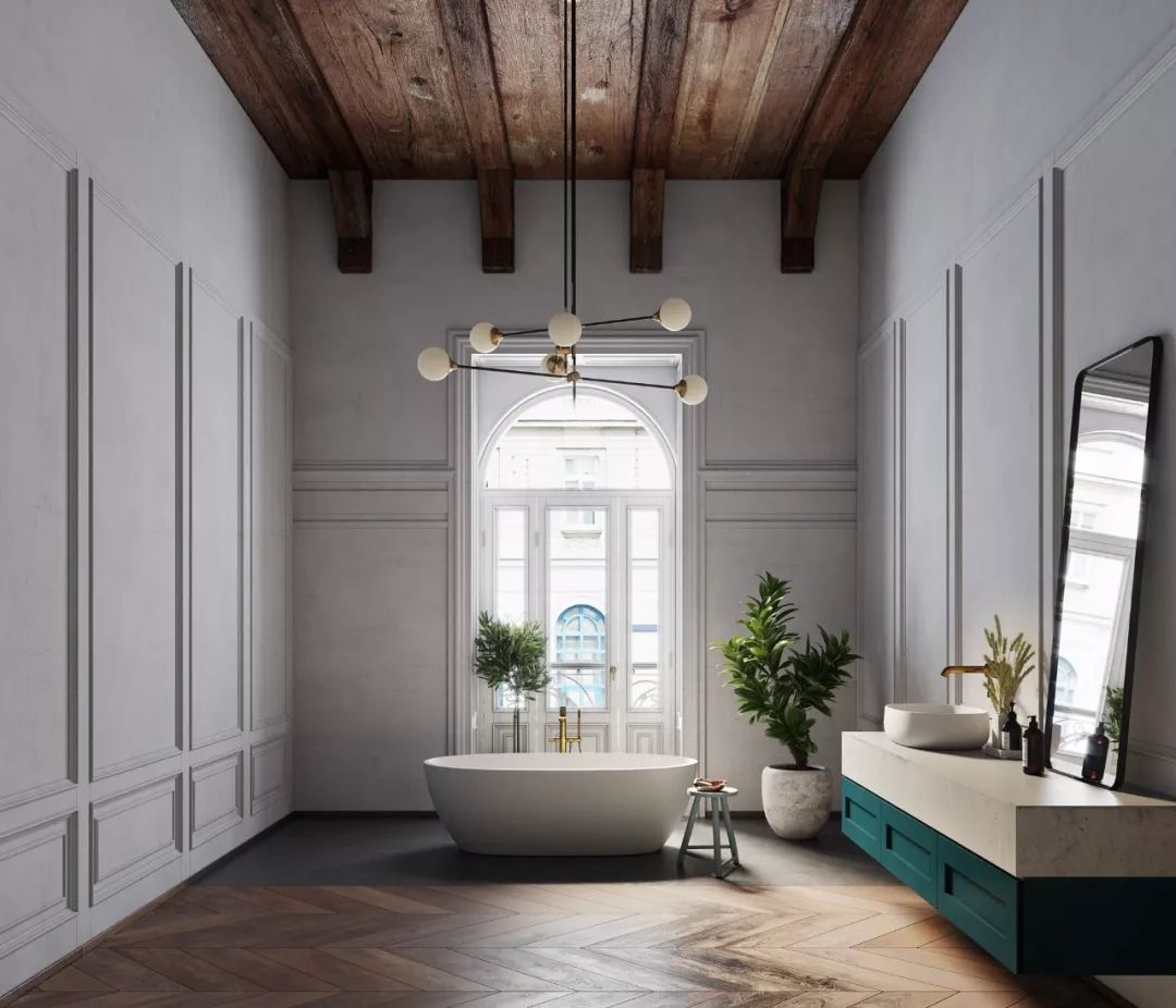 木梁 拱窗，老房子这样设计更有腔调！-34