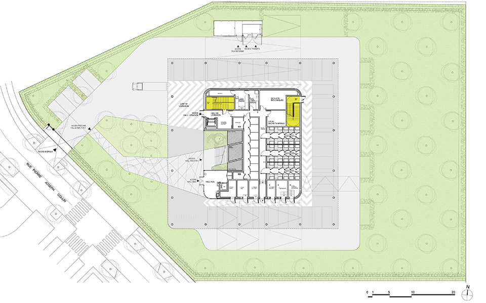 BIOPOLE生物科技企业孵化器，法国 / PERIPHERIQUES Architectes-17