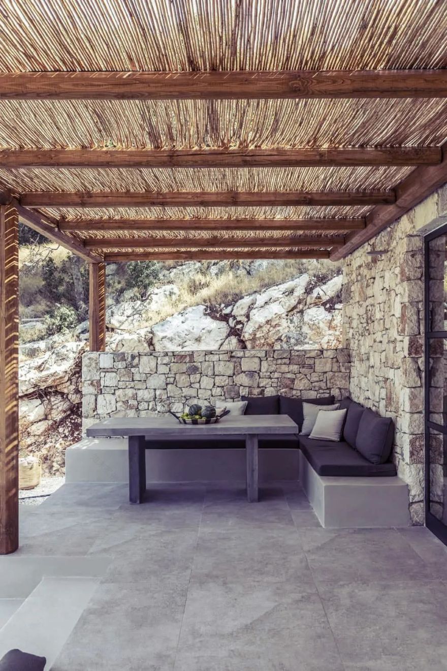 凯法利尼亚岛的石头别墅丨希腊丨Kleoniki Androni-58