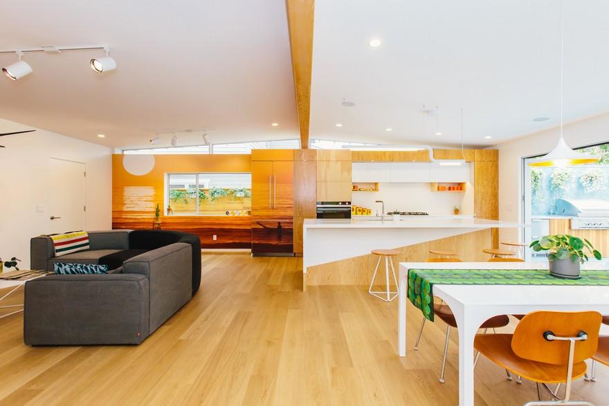 加州卡迪夫牧场现代海滨住宅-17