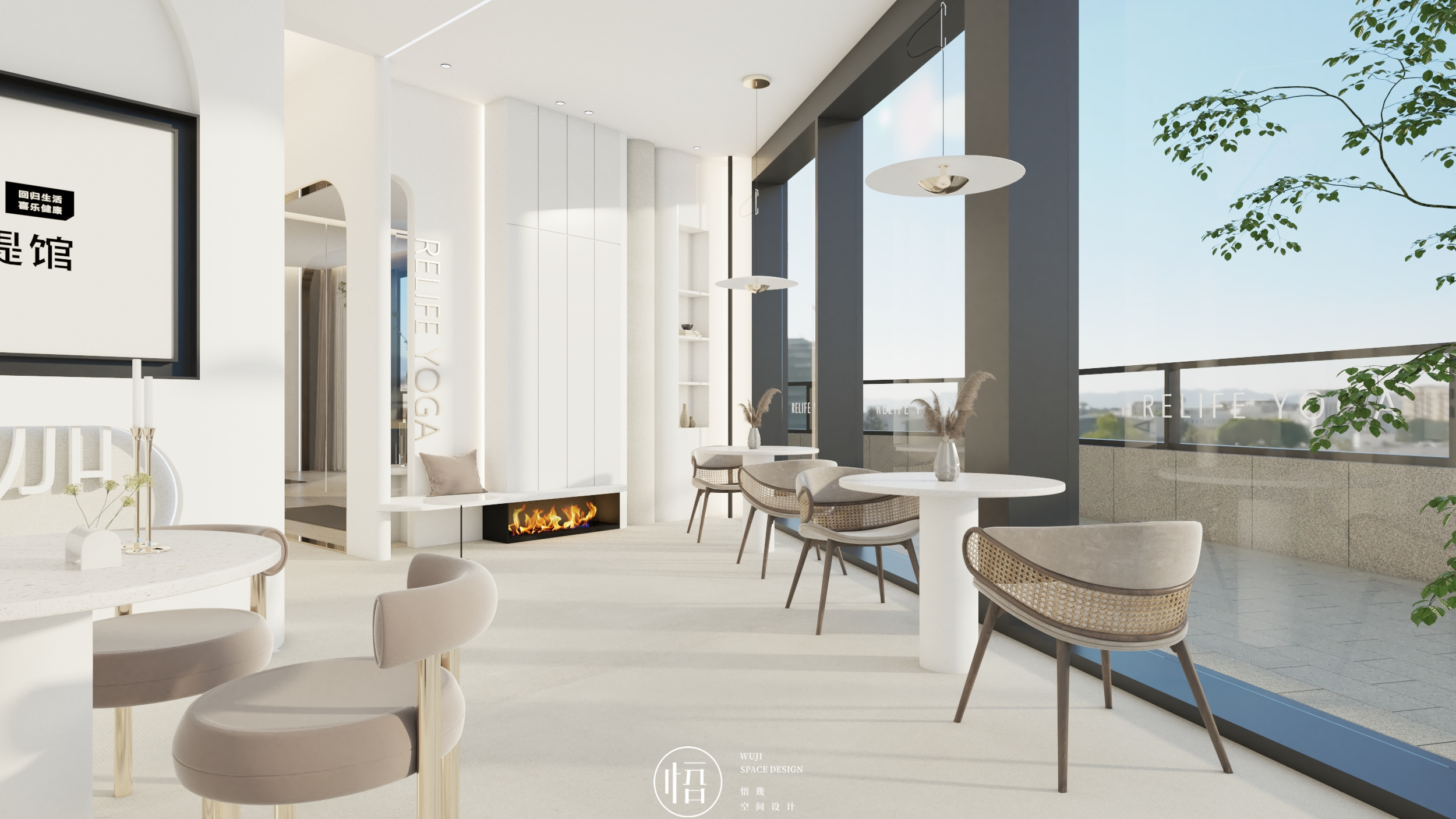 深圳瑞瑜伽室丨中国深圳丨悟几空间设计-16