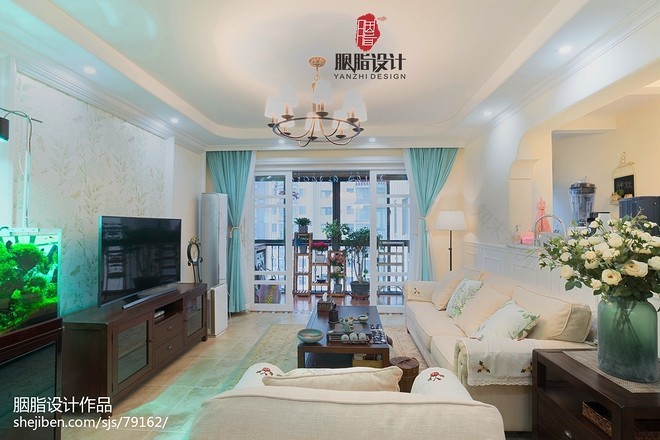 50万元四居及以上140平米装修案例丨胭脂原创设计-13