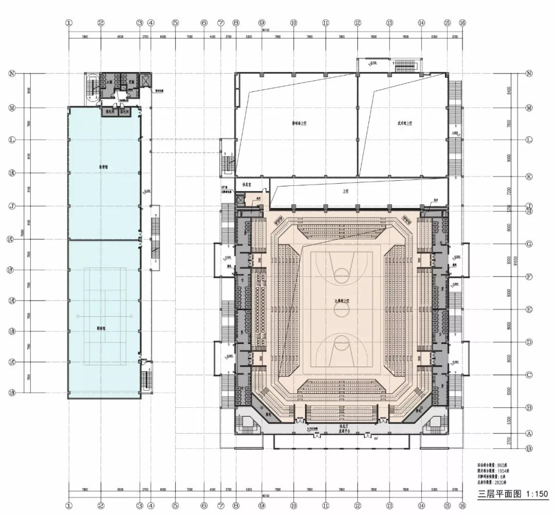 安徽宿州学院体育馆 | 实用与美学兼具的校园体育建筑-106