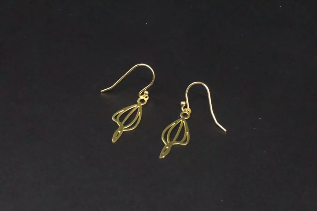 动态舞韵凝固于黄铜耳坠——造么【舞系列】-26