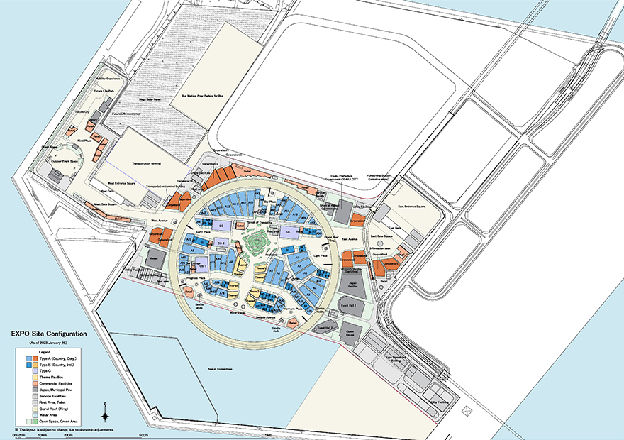 2025年大阪世界博览会展览综合体及四个国家展馆设计丨日本大阪丨Sou Fujimoto,Tohata等多家公司及机构-12