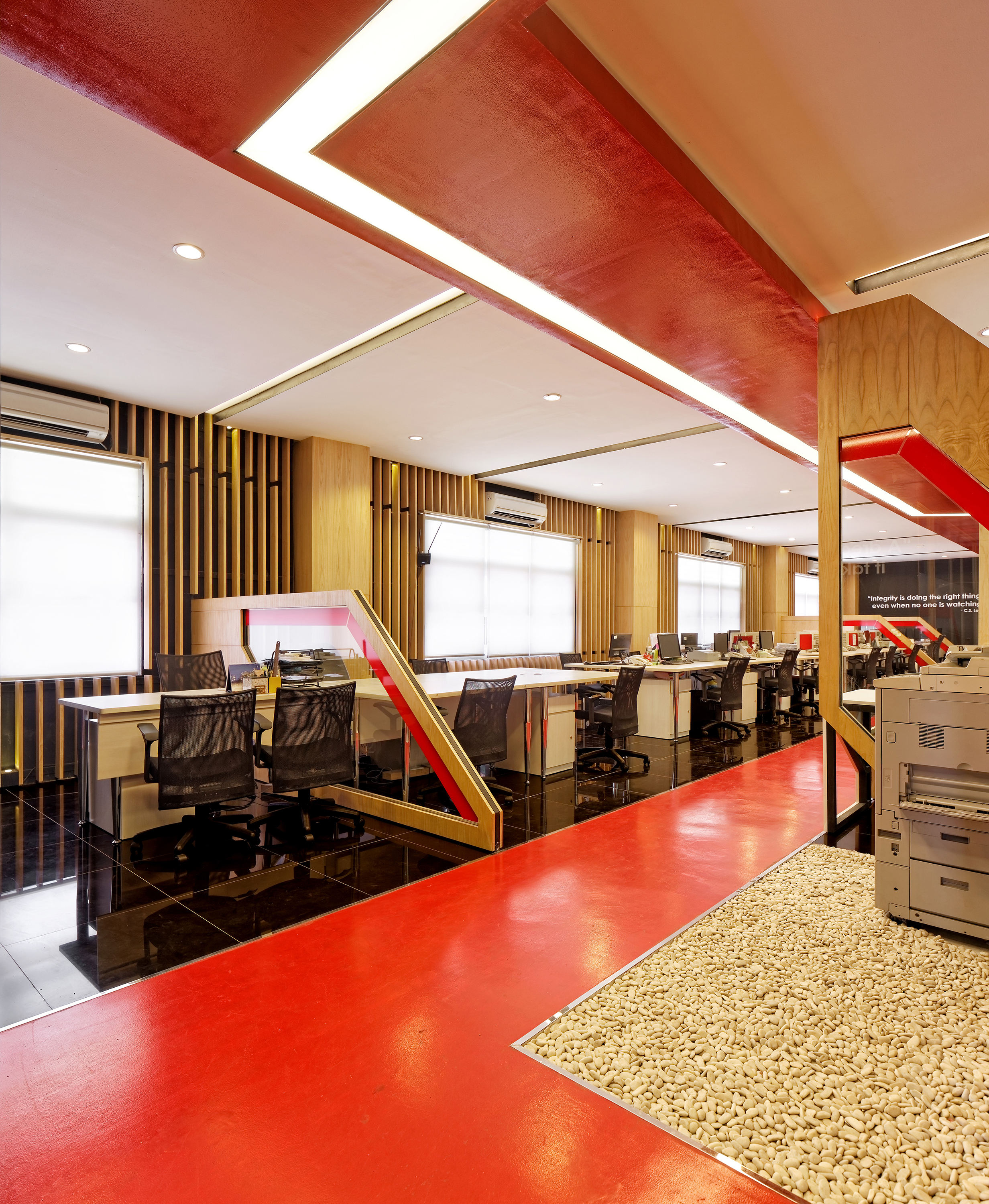 红韵南雅|OMG 印尼办公室设计-11