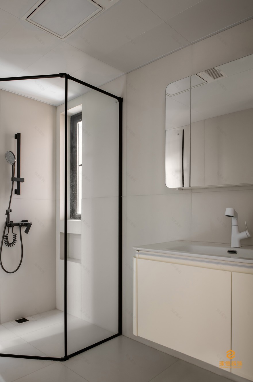 奶油混搭风家居设计丨琢信装饰-26