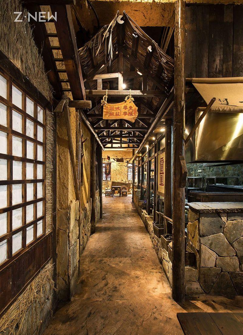 《传奇》游戏特色融入长沙盟重烧烤店设计，展现独特室内空间-38